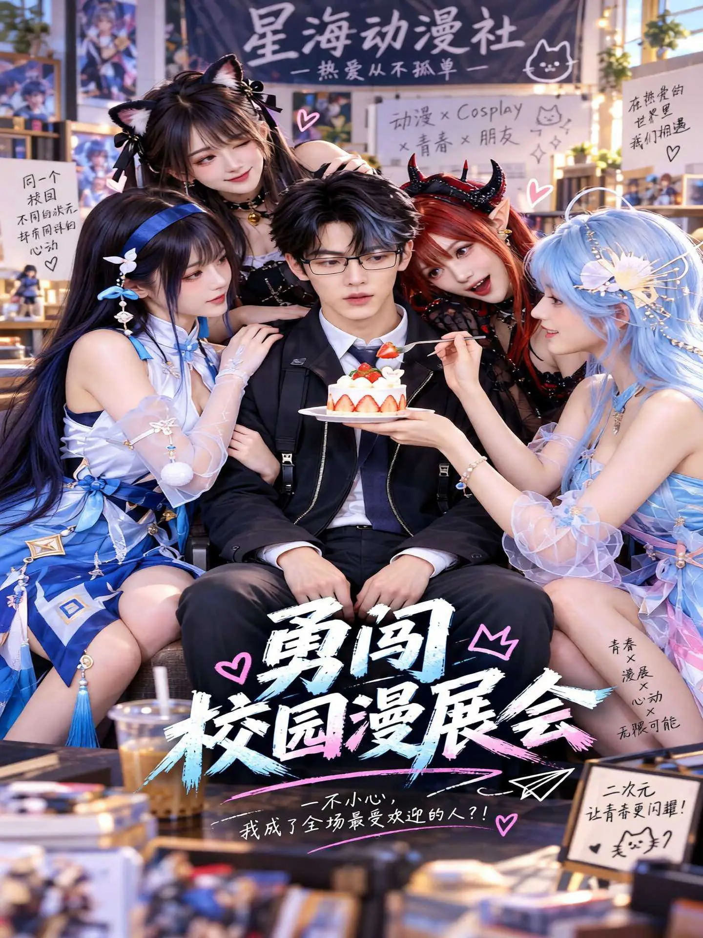 《闪婚后我成了团宠》短剧海报